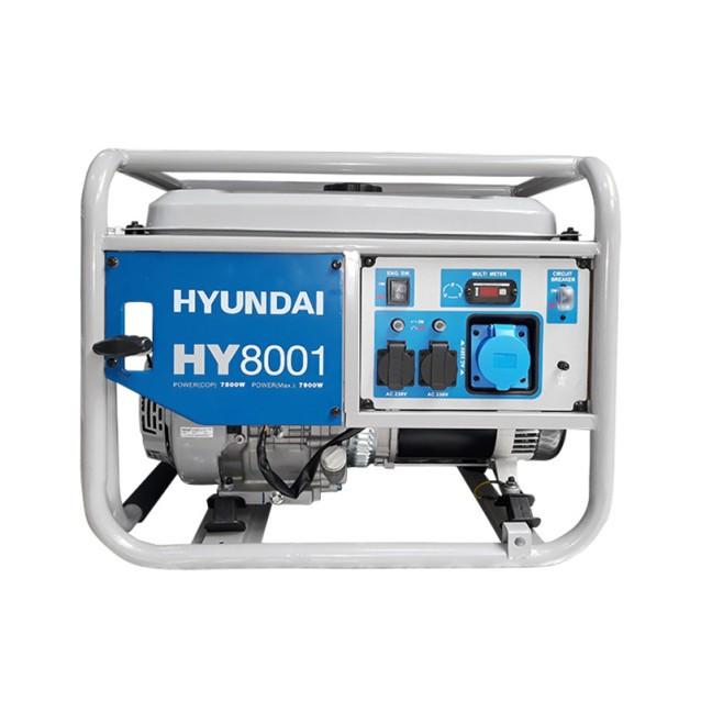 idiom sum solidarity Generator de Curent Monofazic 7,5 kW - Hyundai HY8001 - Plugarul
